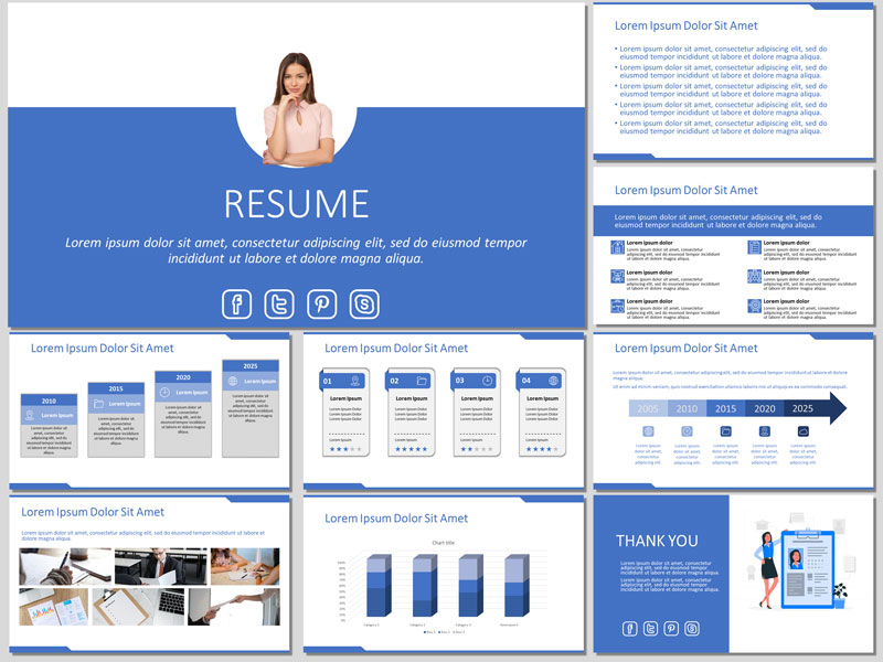 Resume Presentation Template