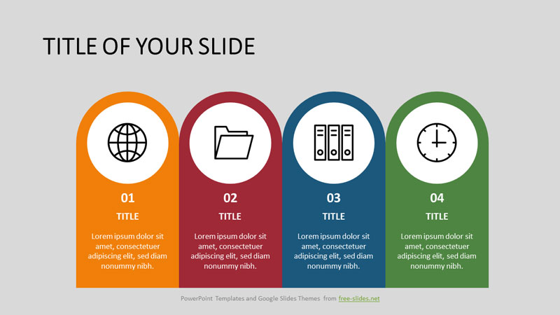 free infographic icons ppt