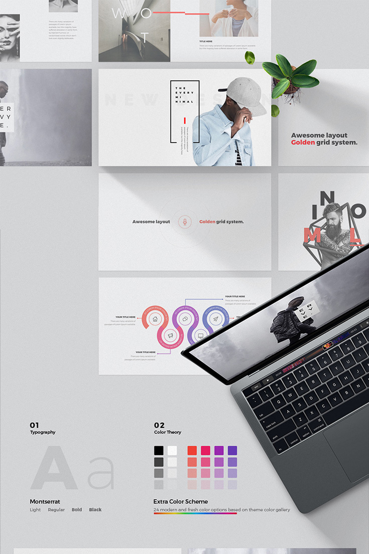 Every - Minimal PowerPoint Template