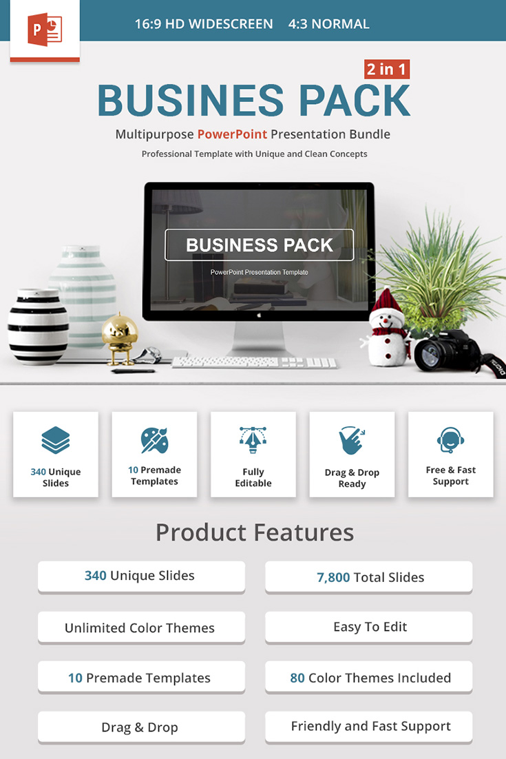 Business Pack PowerPoint Template