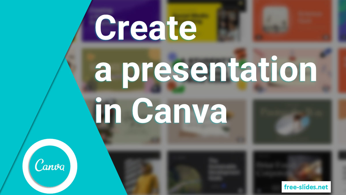 Create a presentation in Canva
