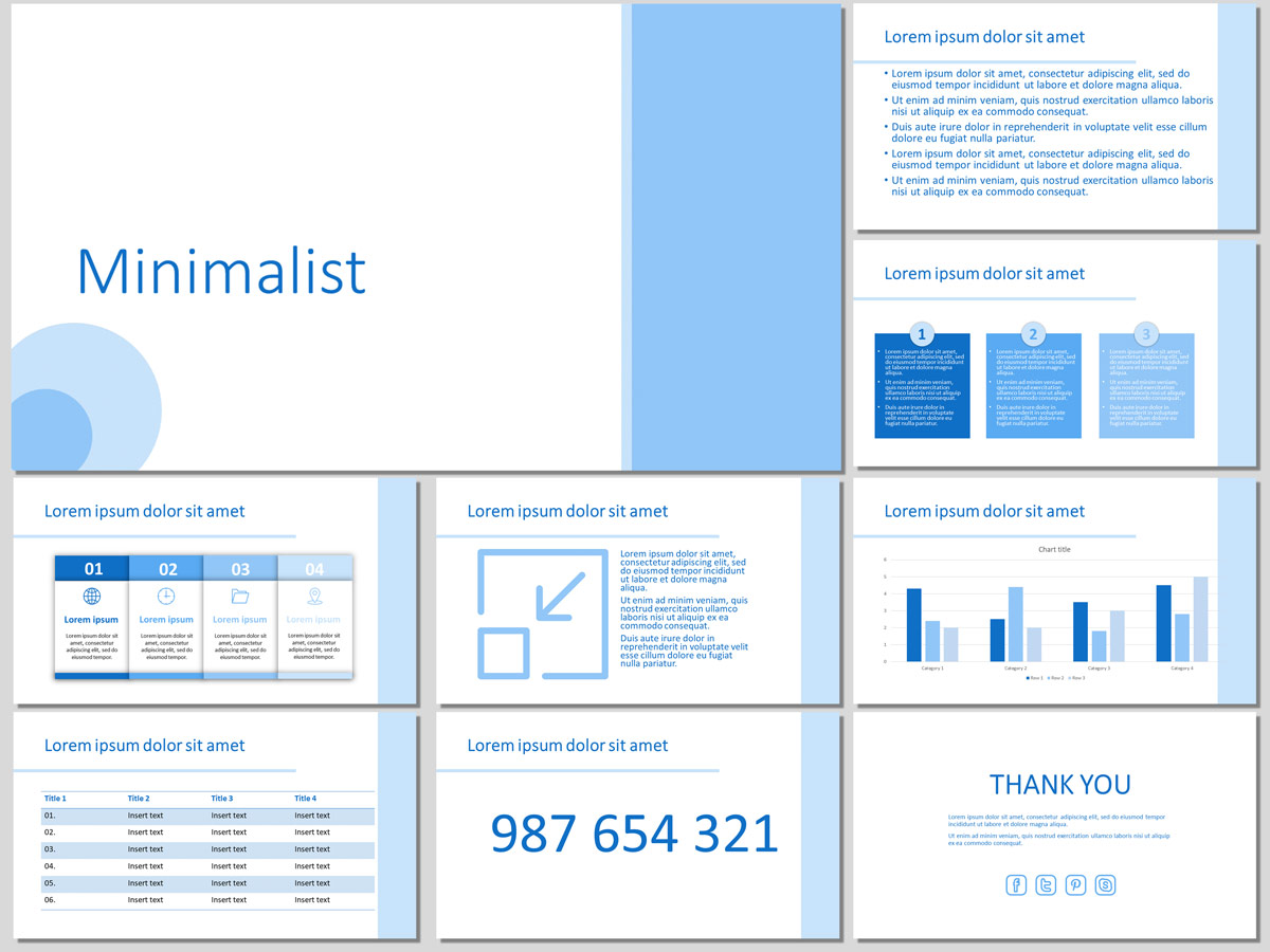 Minimalist - Free PowerPoint Template and Google Slides Theme