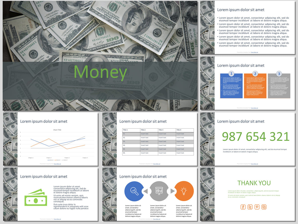 Money - Free Presentation Template
