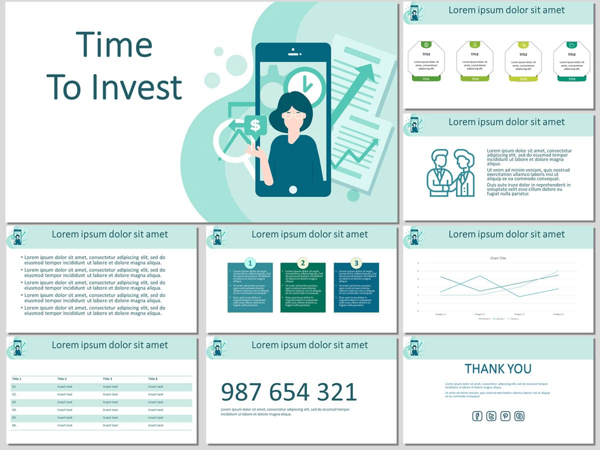 Time To Invest - Free PowerPoint Template and Google Slides Theme