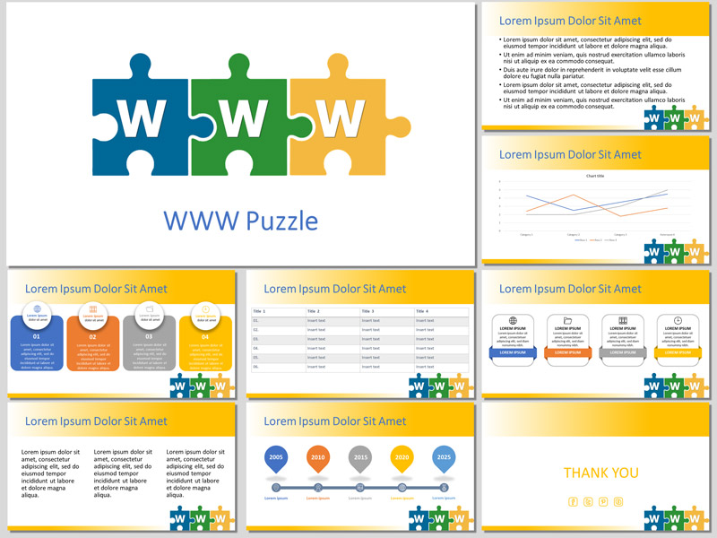 WWW Puzzle Presentation Template