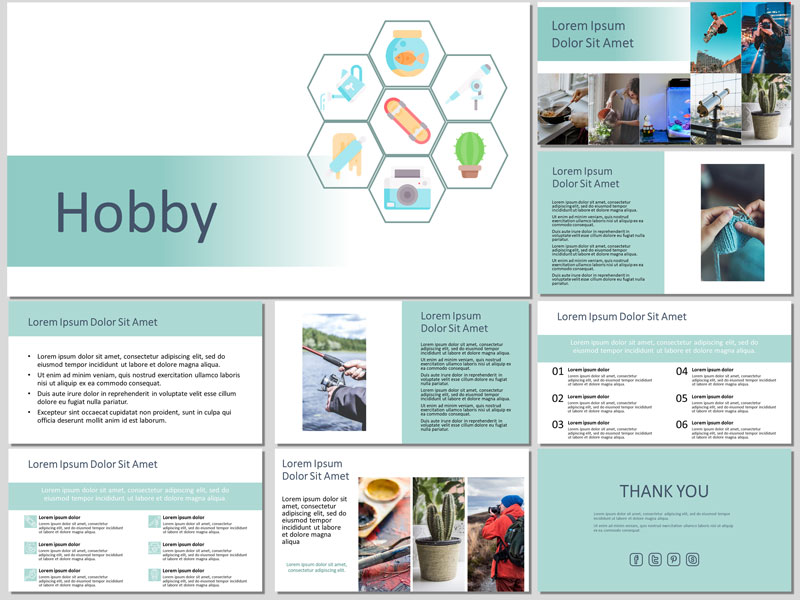 presentation template hobby