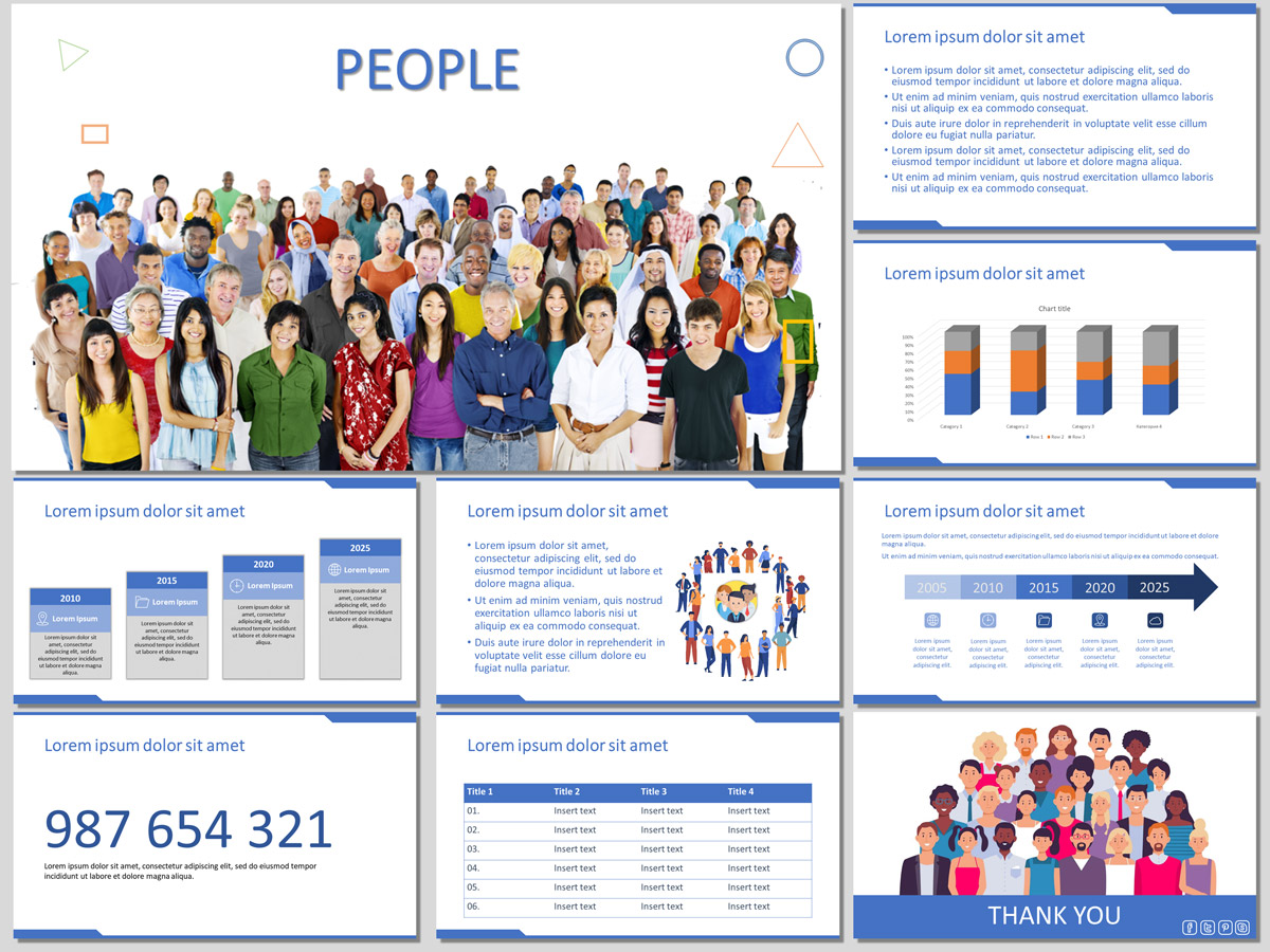 People Presentation Template (Free)