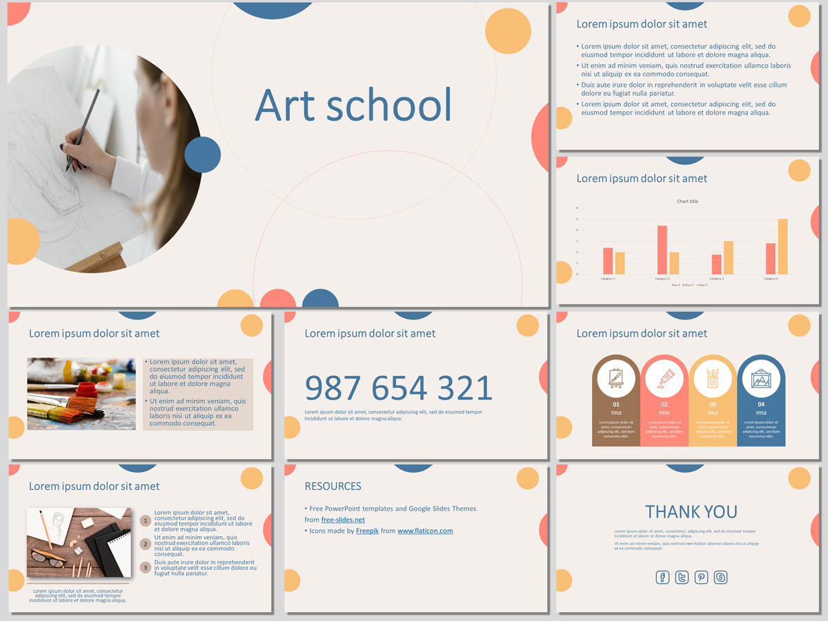 Art School Presentation Template