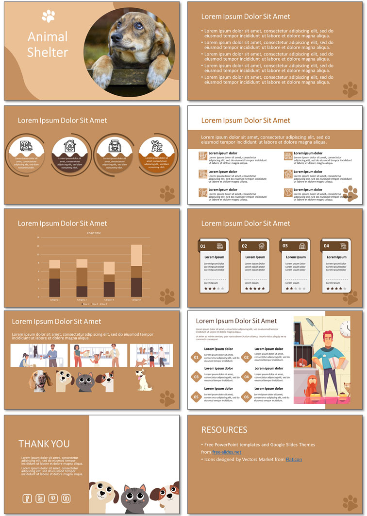 Animal Shelter Presentation Template