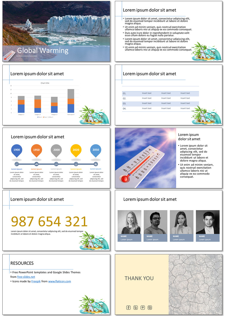 global warming presentation slides