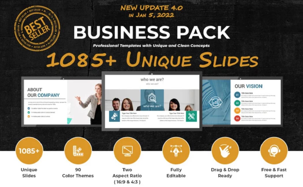 PowerPoint Business Pack. Premium Presentation Templates