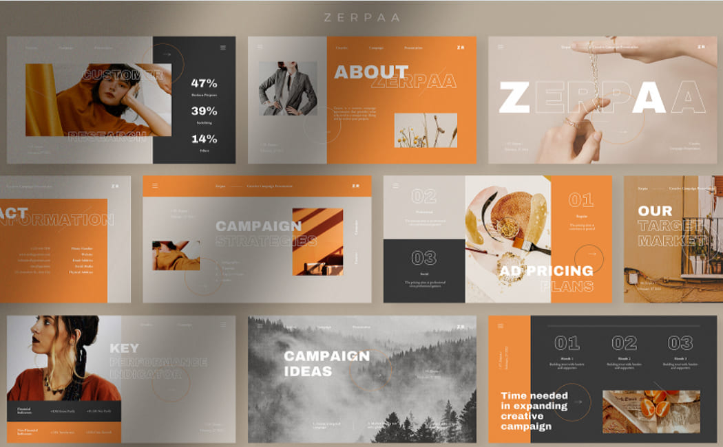 Creative Campaign. PowerPoint Presentation Template