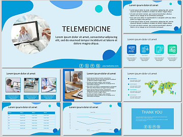 Telemedicine - Free PowerPoint Template and Google Slides Theme