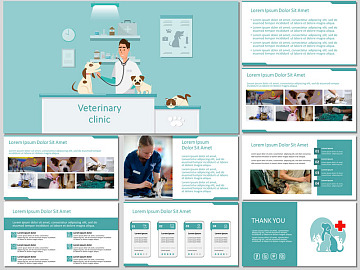 Free Veterinary Clinic PowerPoint Template and Google Slides Theme